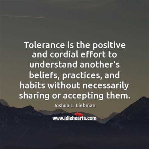 Tolerance Quotes With Images Idlehearts