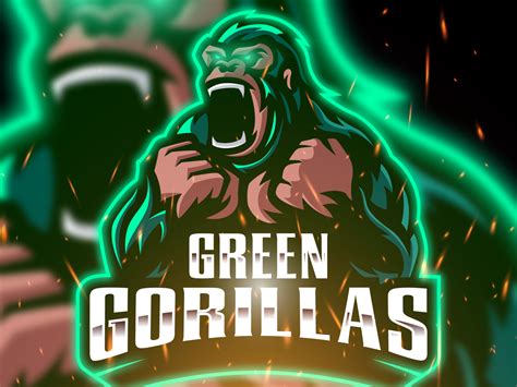 Green Gorillas Esports Logo By Dadang Sudarno On Dribbble