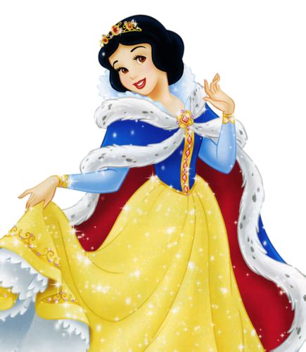 Snow White In Her New Sparkling Winter Dress Snow White