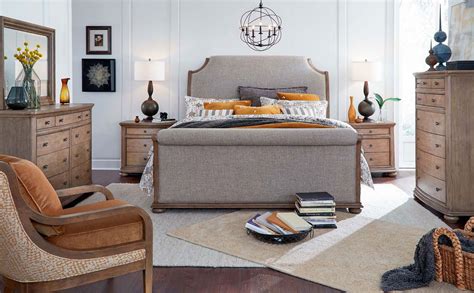 Camden Heights Upholstered Sleigh Bedroom Set Legacy Classic