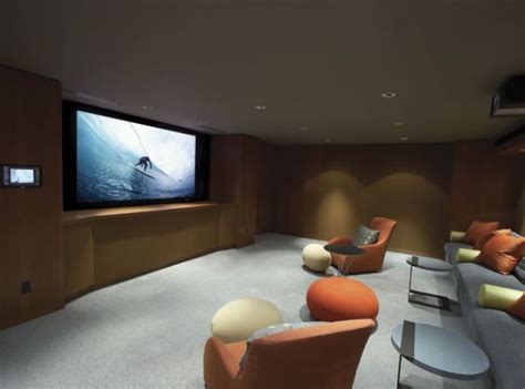 A media room, or home theater as it is sometimes referred to, is a space designed to reproduce the these rooms are generally fitted with large flat screen televisions or projection screens, ample. 35 Modern Media Room Designs That Will Blow You Away
