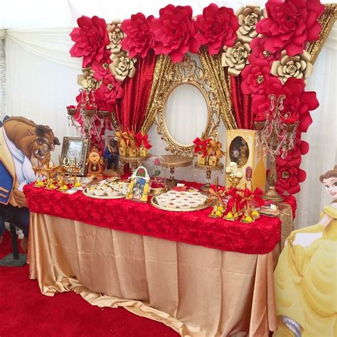 Makeup party decorations party themes makeup birthday party glam party party banner diva discover the best outdoor graduation party ideas and outdoor graduation party decorations to use. Southern Blue Celebrations: BEAUTY AND THE BEAST PARTY IDEAS