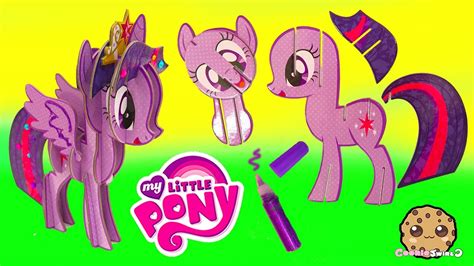 Create Build A 3d My Little Pony Princess Twilight Sparkle Mlp Craft