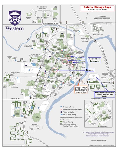 Western University Campus Map Zip Code Map