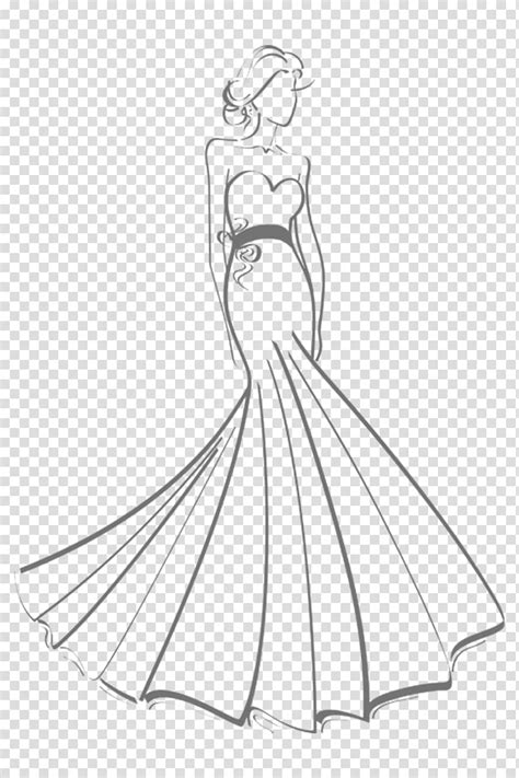 Details More Than 76 Wedding Dress Sketch T Latest Ineteachers