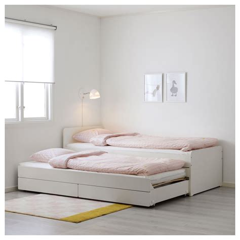 Decken sie ihr bett nach dem schlafen nicht mit der bettdecke zu, sondern schlagen sie das oberbett zurück, damit das unterbett auslüften und trocknen kann. Bett Mit Unterbett 90X200 : Links 20703080 Bett 90x200 cm ...