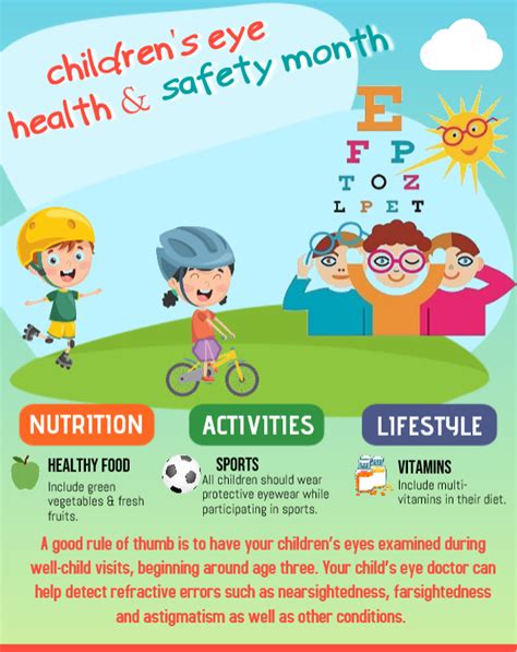 Childrens Eye Health And Safety Month Lakeland Surgical And Diagnostic