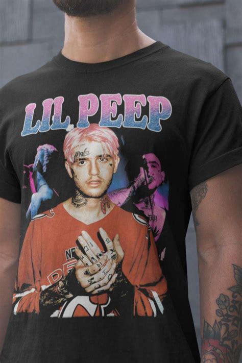 Lil Peep Vintage 90s T Shirt Rapper
