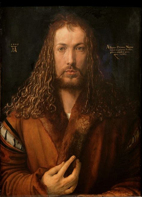 Self Portrait At Age 28 By Albrecht Dürer Obelisk Art History