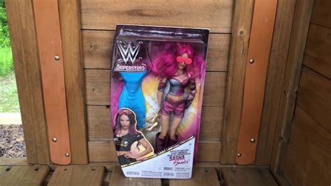 Wwe Sasha Banks Doll Unboxing Review Youtube