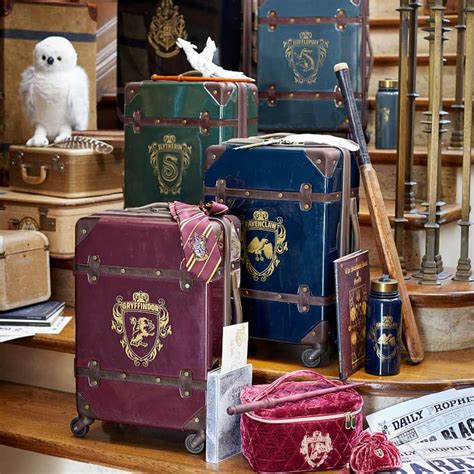 Harry potter bedroom harry potter decor harry potter books harry potter characters hogwarts slytherin pride ravenclaw pottery barn kids harry potter suitcase. Harry Potter Luggage from PB Teen | Find a Gift For