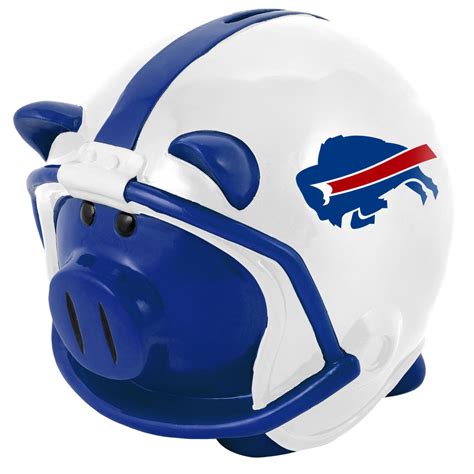 The patriots defense stifled backup quarterback matt barkley , keeping the bills offense out of the end zone for the rest of the game. NFL Helmet Piggy Bank - Buffalo Bills
