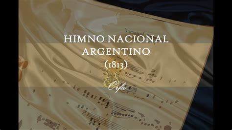 Himno Nacional Argentino Versión Original 1813 Acordes Chordify