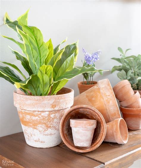 I love that they are durable, affordable, and it just so happens that. DIY Faux Aged Terra Cotta Pots | Diy chalk paint recipe ...