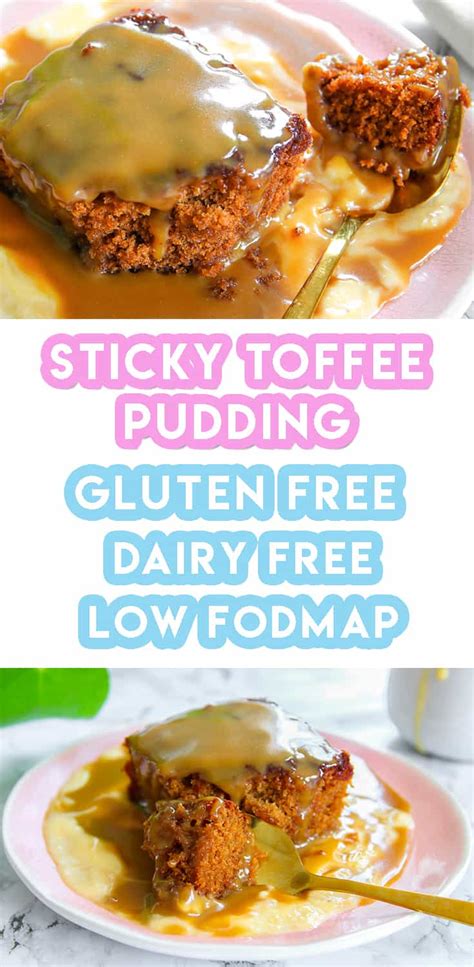Fret no more, it is possible to make almond milk pudding and here's how! My Gluten Free Sticky Toffee Pudding Recipe (low FODMAP ...