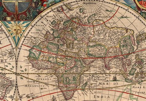 Digital Vintage Antique World Map Printable Download Vintage World Map