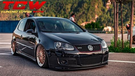 Vw Golf Mk5 Gti Bagged On Rotiform Rims Tuning Project By Marco Youtube