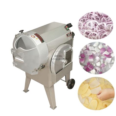 Automatic Carrot Dicer Onion Dicing Slicing Fruit Vegetable Cube