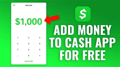 Cash app supports direct deposit, however, you need to be. How to Add Money to Cash App for Free! - YouTube