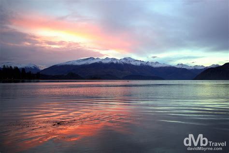 Lake Wanaka Sunset New Zealand Worldwide Destination Photography