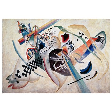 During his life, kandinsky was associated with the art movements of der blaue reiter, expressionism and abstract painting. Composition In White I // Wassily Kandinsky - The Master's ...