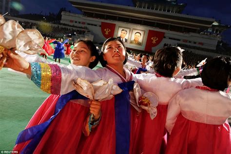 North Koreans Enjoy Mass Dance Parade To Celebrate Kim Jong Uns Party