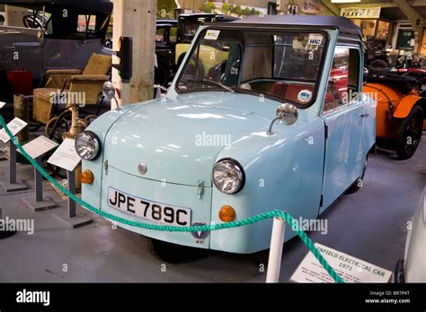 1965 Ac Invalid Car On Display At Bentley Wildfowl Motor Museum Stock