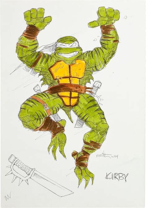 ‘teenage Mutant Ninja Turtle Movie Concept Art Introduces Kirby Evil