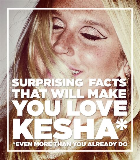 Check spelling or type a new query. 47 Surprising Kesha Facts That Will Make You Love Her Even More | Kesha quotes, Kesha lyrics ...