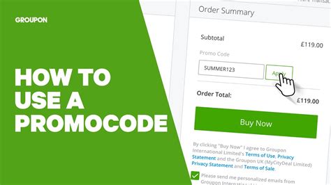 Grab a free groupon.my coupons and save money. How to Use a Groupon Promocode - YouTube