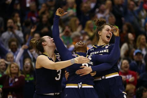 Ncaa Womens Basketball Notre Dame Wins National Championship One Foot Down