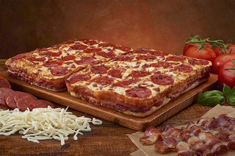 Sandwich Monday Little Caesars Bacon Wrapped Crust Pizza Kunc