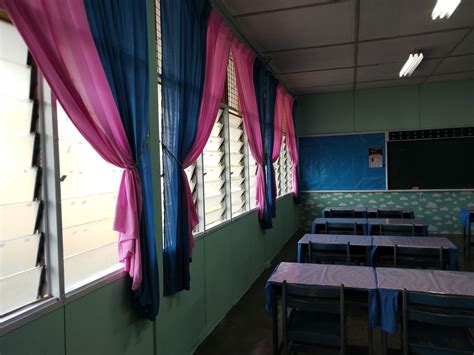 Contoh fail meja guru kelas sekolah rendah. Langsir Kelas Sekolah | Desainrumahid.com