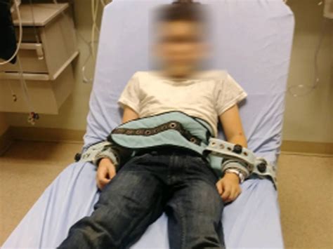 School Boy Ends First Day In Restraints And Sedated At Local Hospital