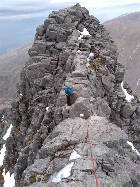 The Infamous Tower Gap On One Of Scotlands Best Scrambles Tower