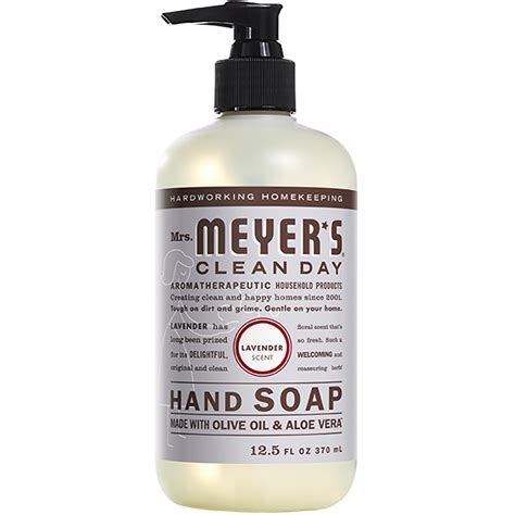 Mrs Meyers Clean Day Hand Soap Lavender Scented 125oz 荔枝商城