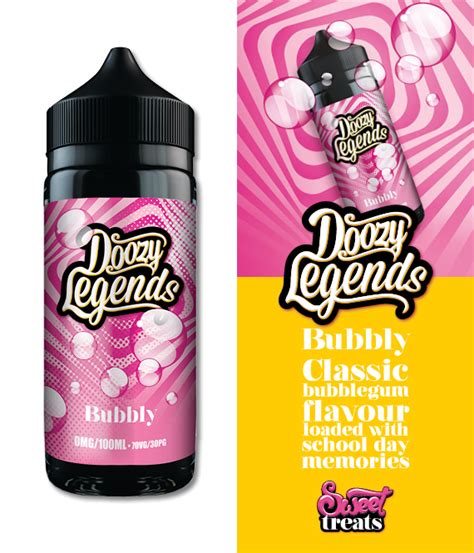 Doozy Legends Bubbly 100ml E Liquid Shortfill Doozy Vape Co