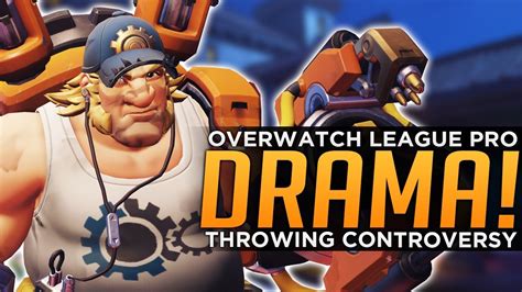 Overwatch League Pros Throwing Controversy Youtube