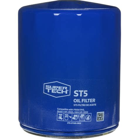 Supertech St5 4 Spin On Oil Filter