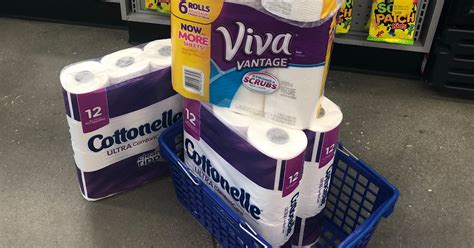 Cottonelle Toilet Paper And Viva Paper Towel Packs Only 325 Each After