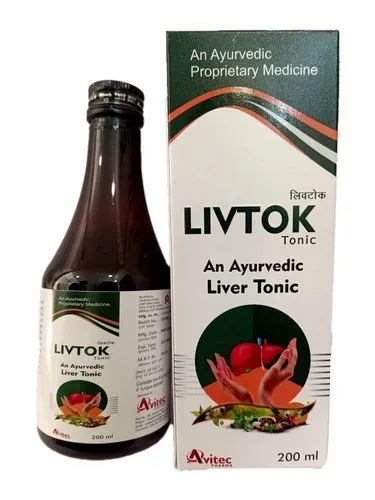 Ayurvedic Liver Tonic Syrup Packaging Type Bottle Packaging Size