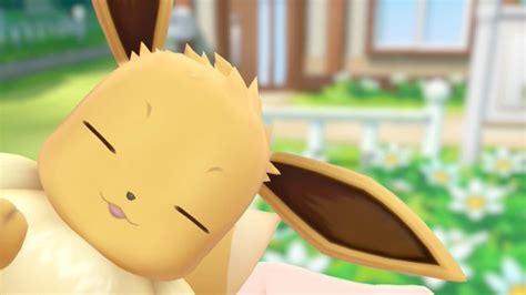 Brand New Close Up Image Of Female Eevee Unveiled For Pokémon Lets Go