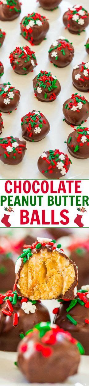 Chocolate Peanut Butter Balls Recipe Peanut Butter Balls Easy