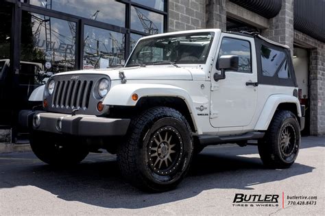 Jeep Wrangler With 17in Black Rhino Tanay Wheels Exclusively From