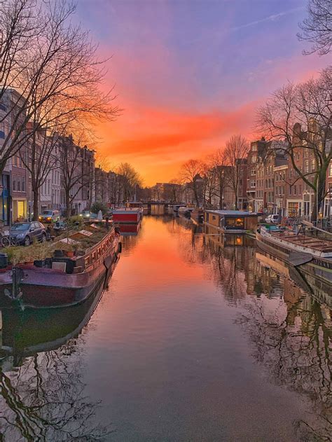 Sunrise In Amsterdam Rtravelphotos