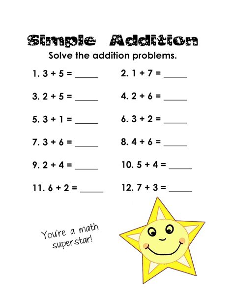Children, teachers and parents have the freedom to use materials from any topic depending on their needs; Math Sheets for Grade 1 to Print | Activity Shelter