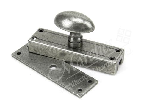 Additional External Knob For Cremone Bolt Pewter Cremone