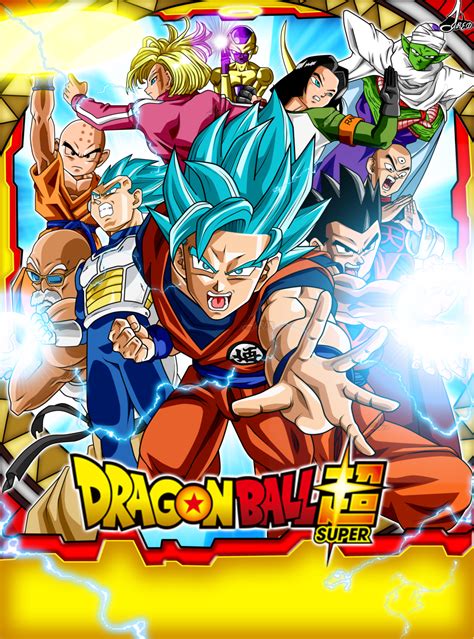Dragon ball super (ドラゴンボール超（スーパー）, doragon bōru sūpā) is an anime and manga series, produced by toei animation and written by akira toriyama, and a sequel to the original dragon ball franchise. Poster Universo 7 Dragon Ball Super by jaredsongohan on ...