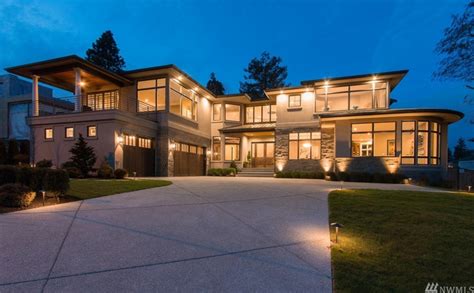 3788 Million Newly Built Contemporary Home In Bellevue Wa Homes Of