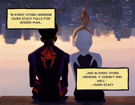 Spider Man Across The Spider Verse Quotes Spider Man Quotes
